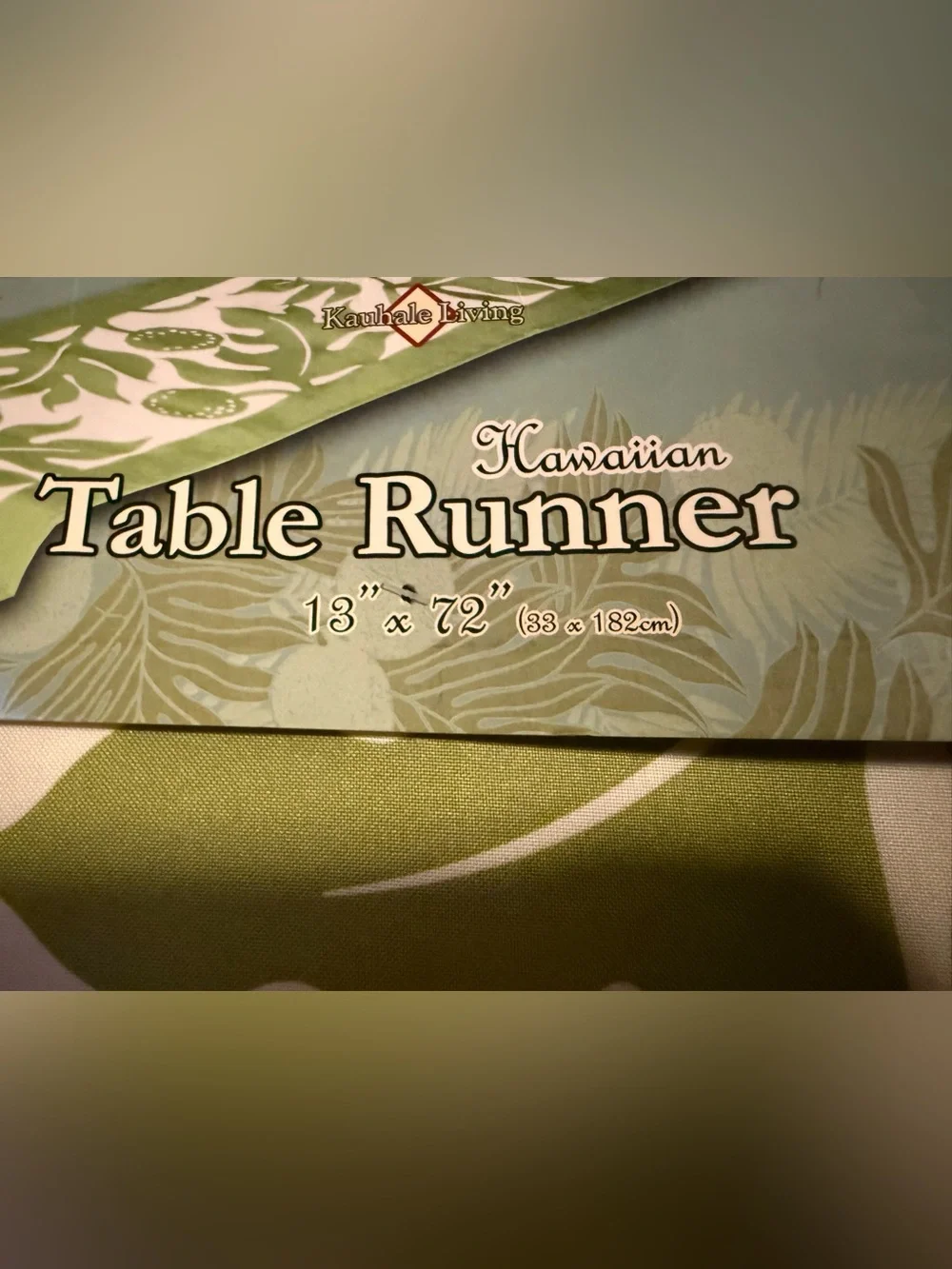 Hawaiian Table Runner by Kauhale Living